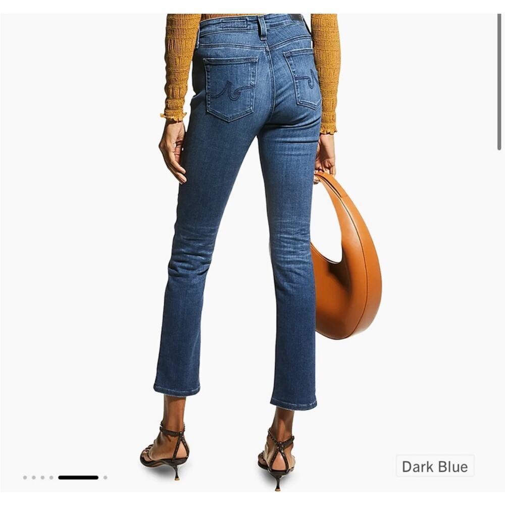 AG Adriano Goldschmied Mari High Rise Slim Straight Jeans Women’s Size 27 EUC - Picture 3 of 14